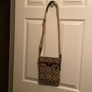 Coach cross body bag